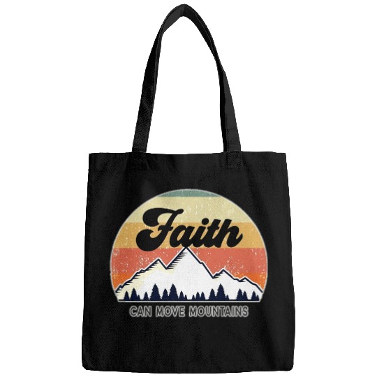 Faith Can Move Mountains Bags