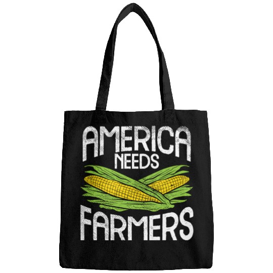 America Needs Farmers Agriculture Corn Farming Bags