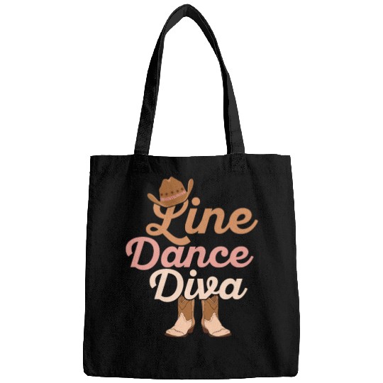 Line Dance Diva Western Country Music Bags