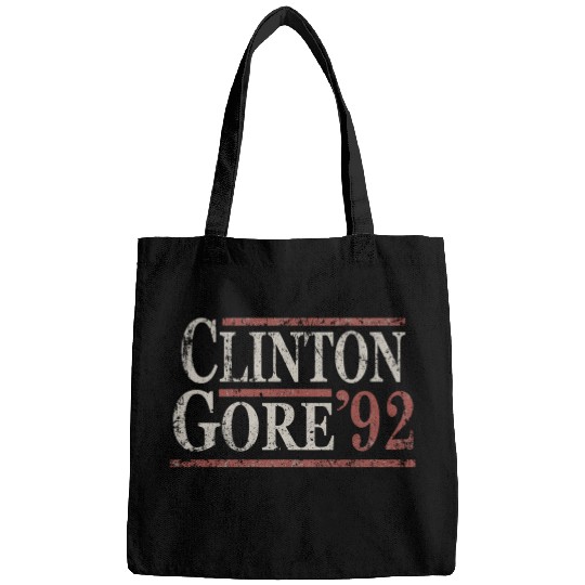 Distressed Bill Clinton Al Gore 1992 Bags