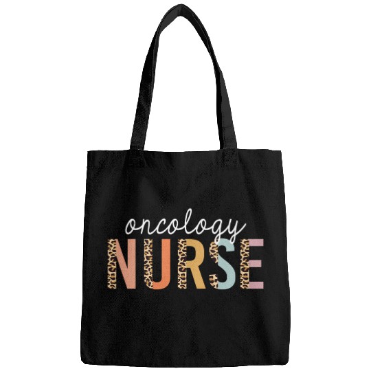 Oncology Nurse Leopard Print Nursing School Bags