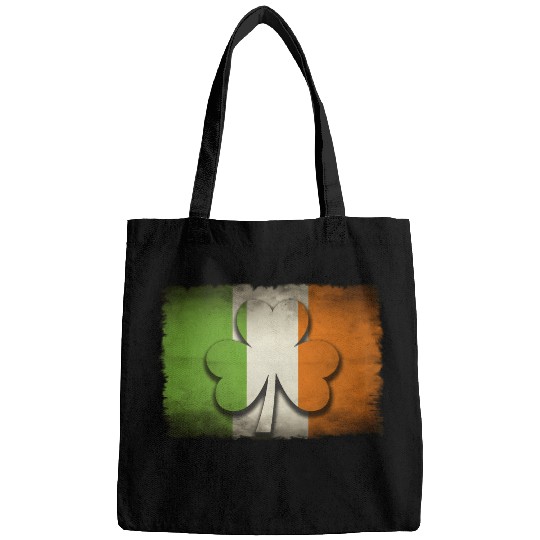 Irish Flag Shamrock For St Patricks Day Bags