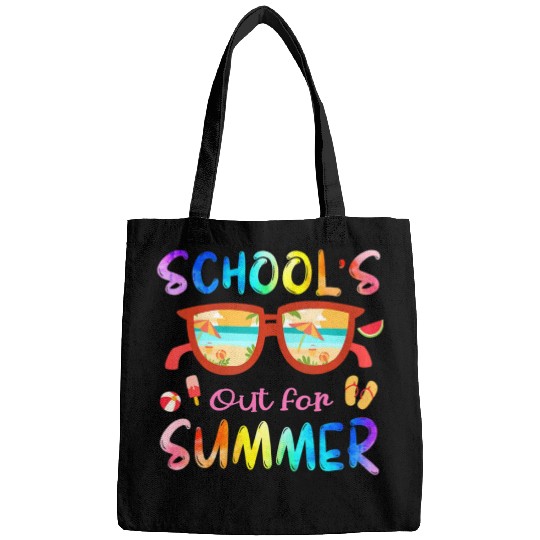Schools Out For Summer Last Day Of School Teacher Bags
