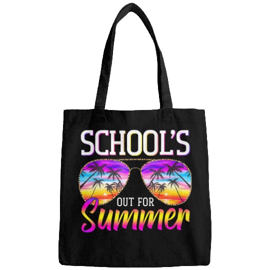 Last Day Of School Schools Out For Summer Teacher Bags