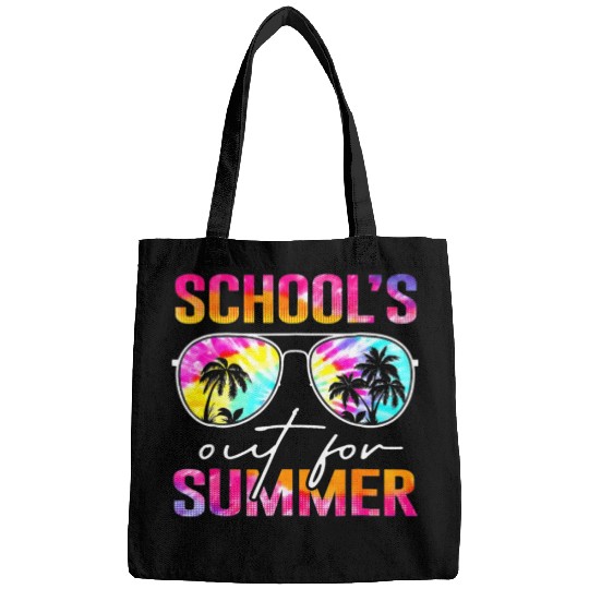 Last Day Of School Schools Out For Summer Teacher Bags