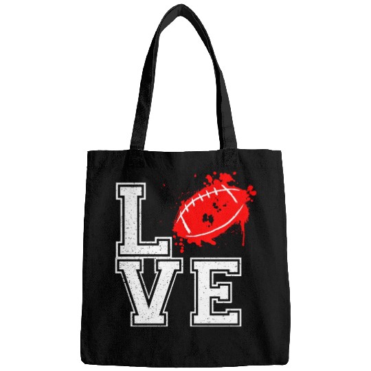 I Love Football Bags