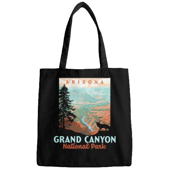 Grand Canyon National Park Arizonna Wpa Style Bags