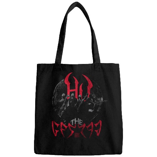 The Hu - Band Front Back Print Bags