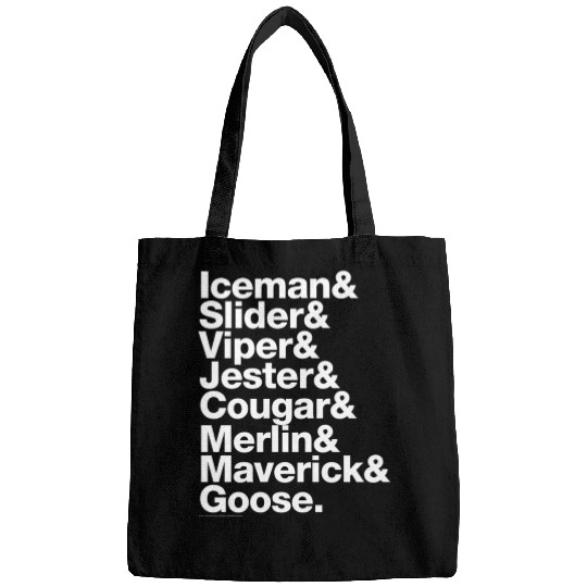 Top Gun Pilot Names Bags