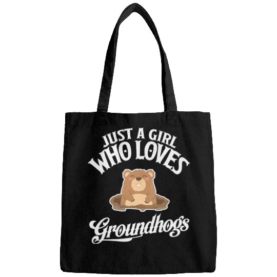 Who Loves Groundhogs Groundhog Bags