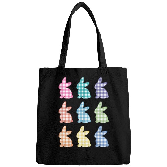 Easters For Plaid Easter Bunny Gingham Bags