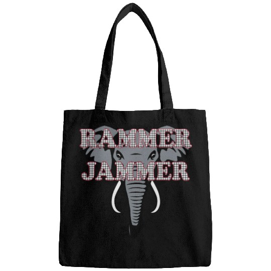 Albm Rammer Jammer Houndstooth Elephant Tide Bags