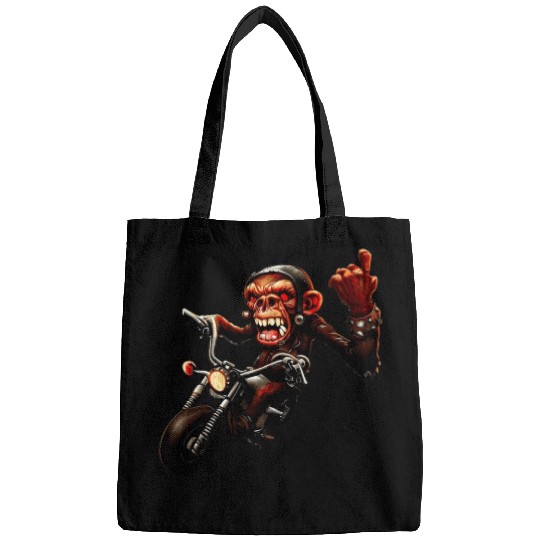 Zombie Raider Monkey Rockstar Bags