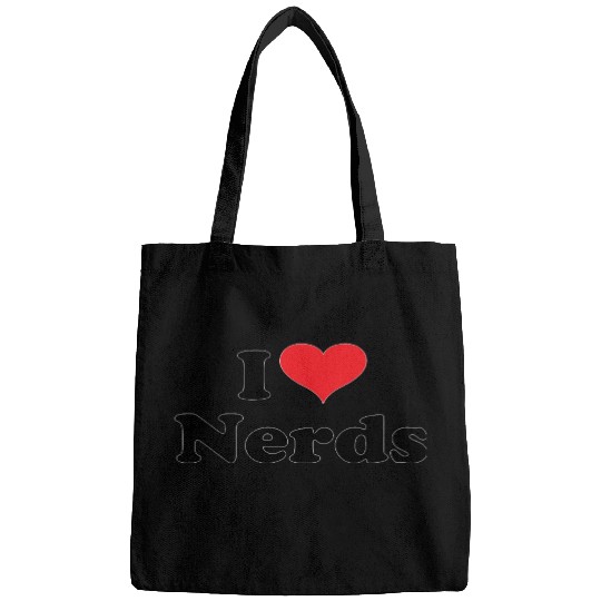 Cute I Love Nerds Bags
