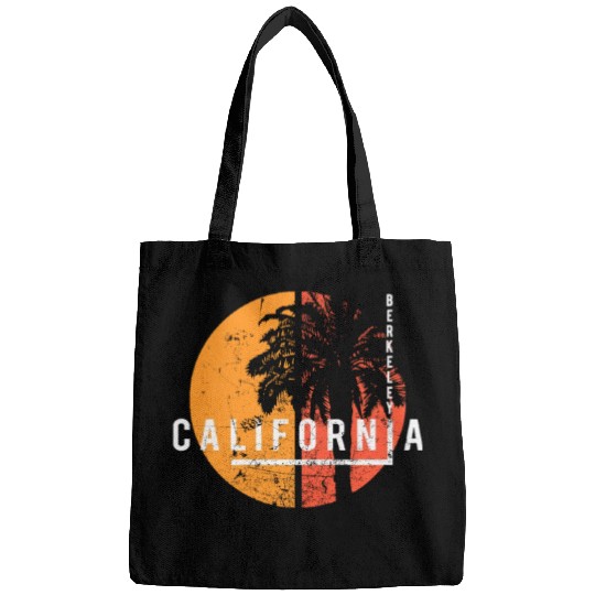 Berkeley California Cool Palm Tree Native Bags
