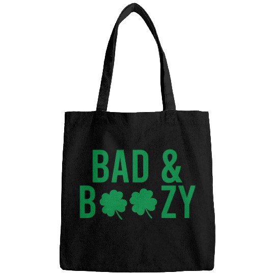 Bad And Boozy Irish St Patrick Day Drinking Bags
