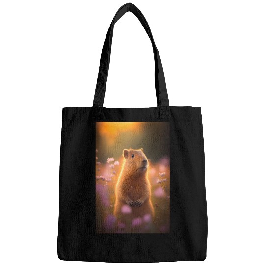 Capybara In Nature Bags