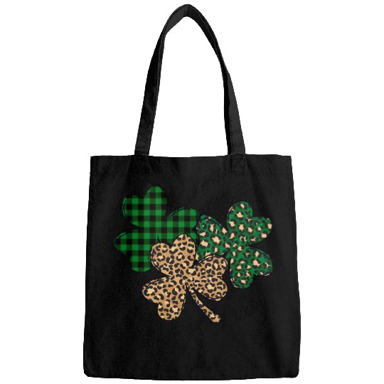 Lucky Leopard Shamrock St Patric Day Bags