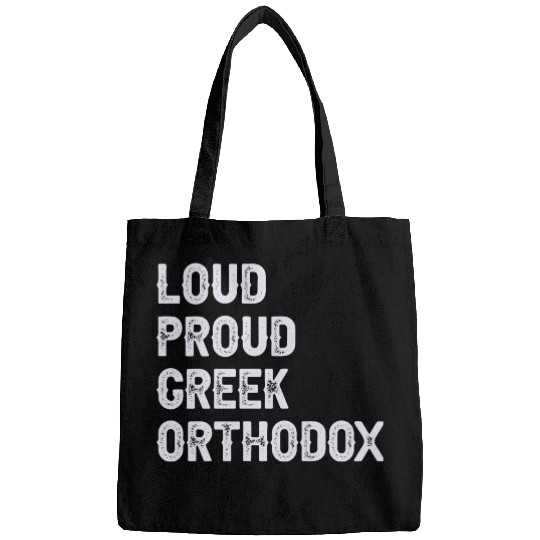 Loud Proud Greek Orthodox Bags