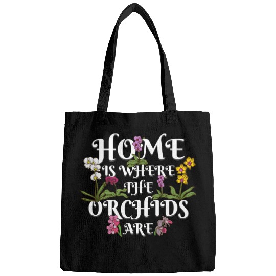 Orchid Flower Lover Women Florist Plants Lover Bags