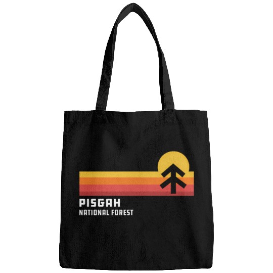 Retro Sunset Pisgah National Forest Asheville Bags