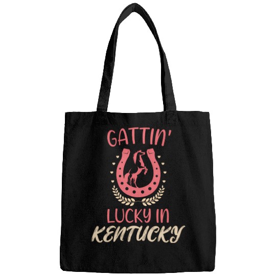 Gattinâ€™ Lucky In Kentucky Horse Racing Derby Bags