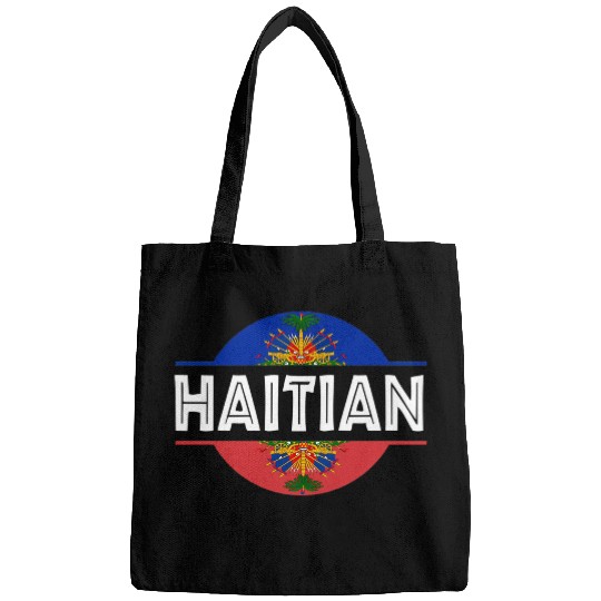 Haitian Flag Haiti Coat Of Arm Ayiti Day Pride Bags