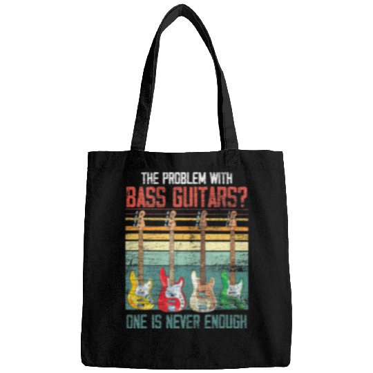 Funny Bass Guitar Player Gift Musical Instrument Bags