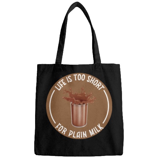 I Love Chocolate Milk Lover Funny Chocolate Milk Bags
