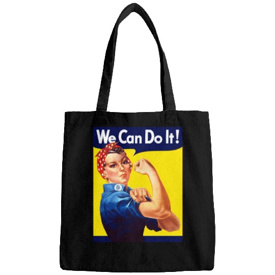 Rosie The Riveter We Can Do It Bags