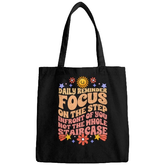 Groovy Daily Reminder Positive Affirmation Bags