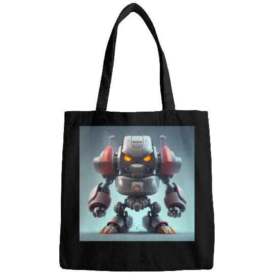 Angry 3D Robot Bags