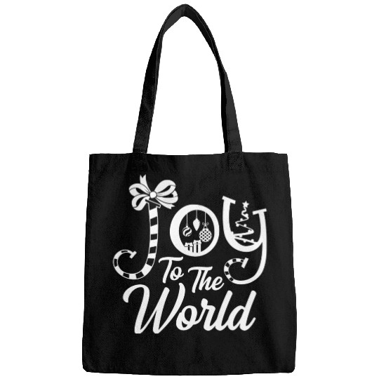 Joy to the world aesthetic Bags