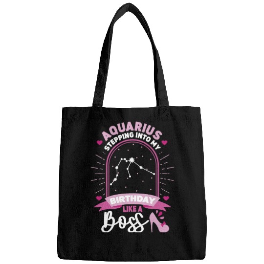 Aquarius Stepping Into Astrology Birth Sign Bags