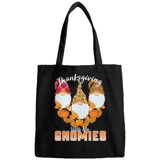 Happy Fall Y'all Gnome Autumn Pumpkin Spice Bags
