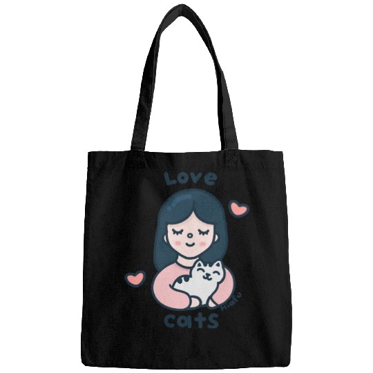 Kawaii Cat Lover Bags