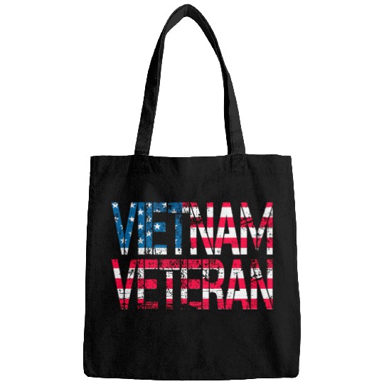 Vietnam Veteran Us Flag Vietnam Vets Bags