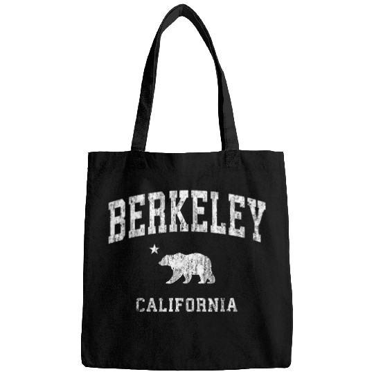 Berkeley California Ca Distressed Sports Bags