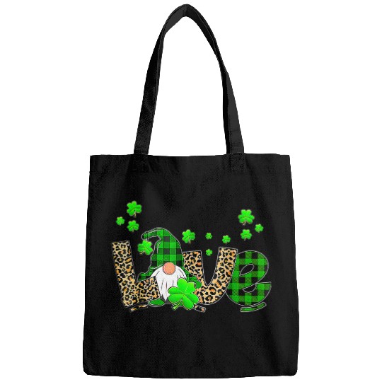 Bleached Love St Patric Day Gnomes Shamrock For Bags