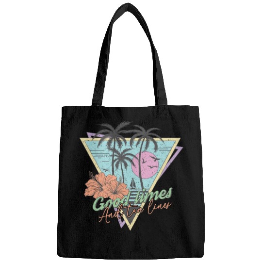 good time and tan lines Bags