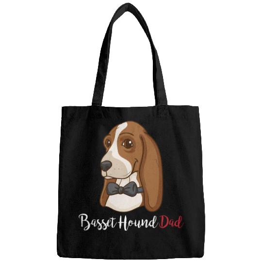 Basset Hound Gift Men Dog Lover Dog Owner Dad Bags
