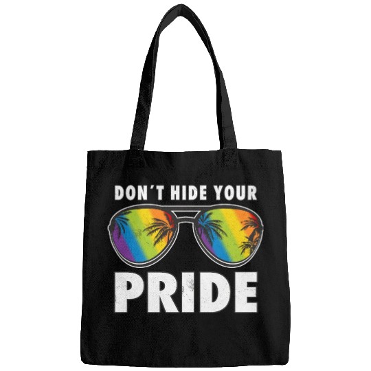 Pride LGBTQ Don´t Hide Your Pride Rainbow Bags