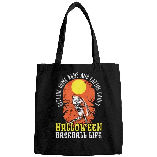 Discover Baseball Halloween Trick Or Treat Baseball Player Bags