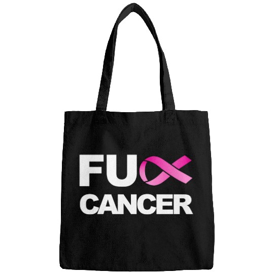 Fuck Cancer For Breast Cancer Awareness Bags