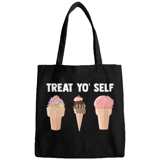 Ice Cream Treat Yo' Self Summertime Sherbet Gelato Bags