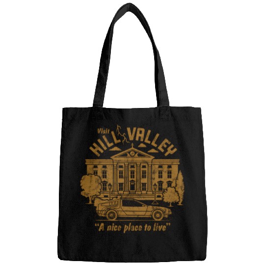 Back To The Future Visit Hill Valley A e Place To Bags