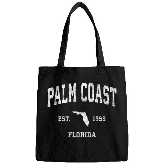 Palm Coast Florida Fl Vintage Athletic Bags
