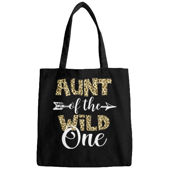 Aunt Of The Wild One Zoo Themed 1st Birthday Bags