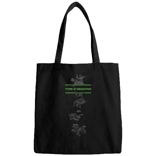 Type O Negative Leaves Double Sided Black Bags