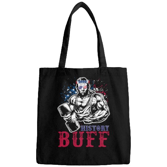 History Buff Independence Day Lincoln Patriot USA Bags